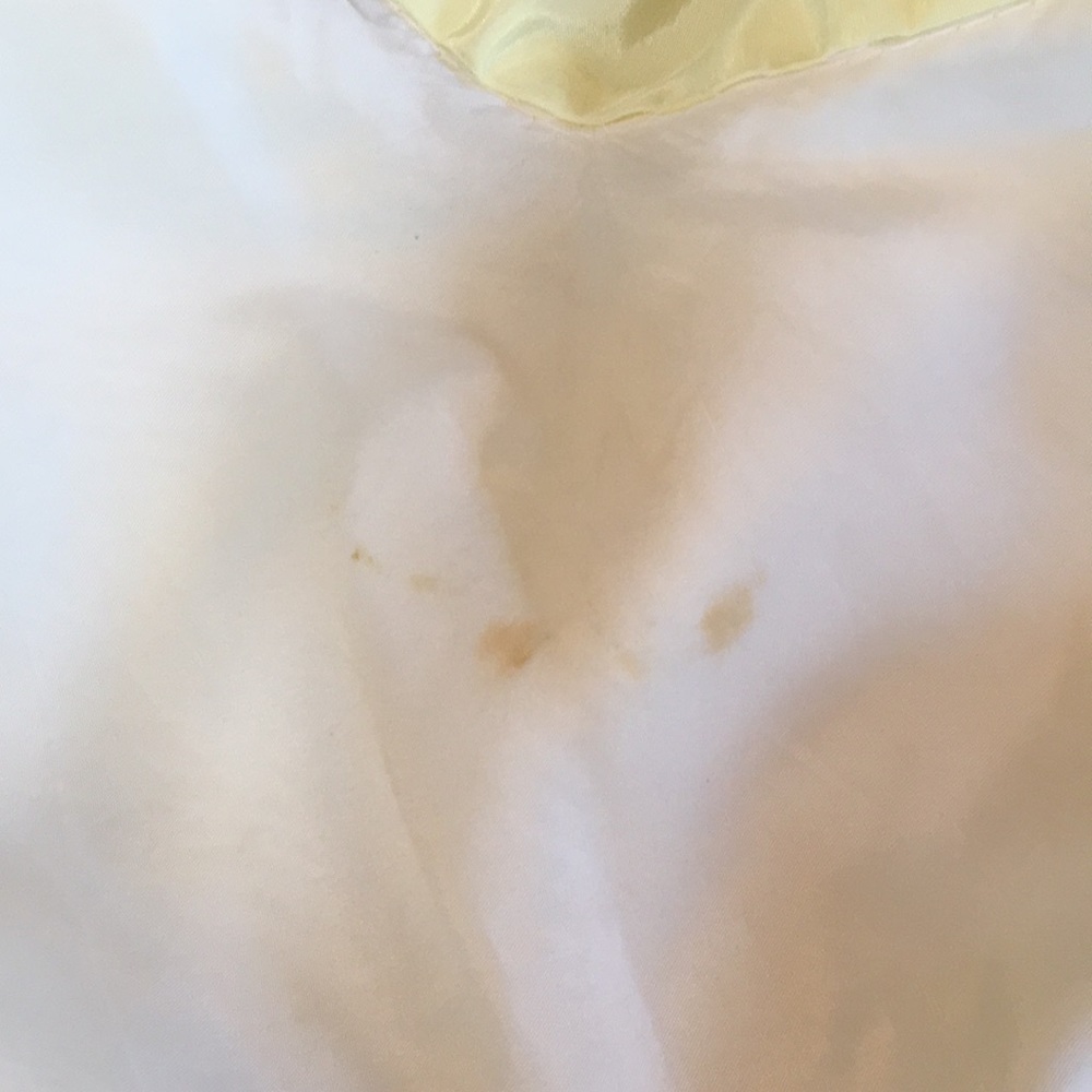 Vintage Short Yellow Robe. Made in Japan. - Picture 8 of 8